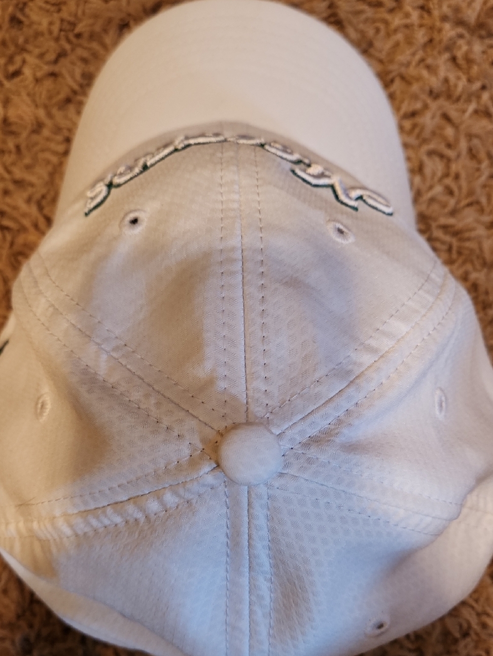 Masters Agusta White 2023 Golf Cap By Ahead Unisex View 4
